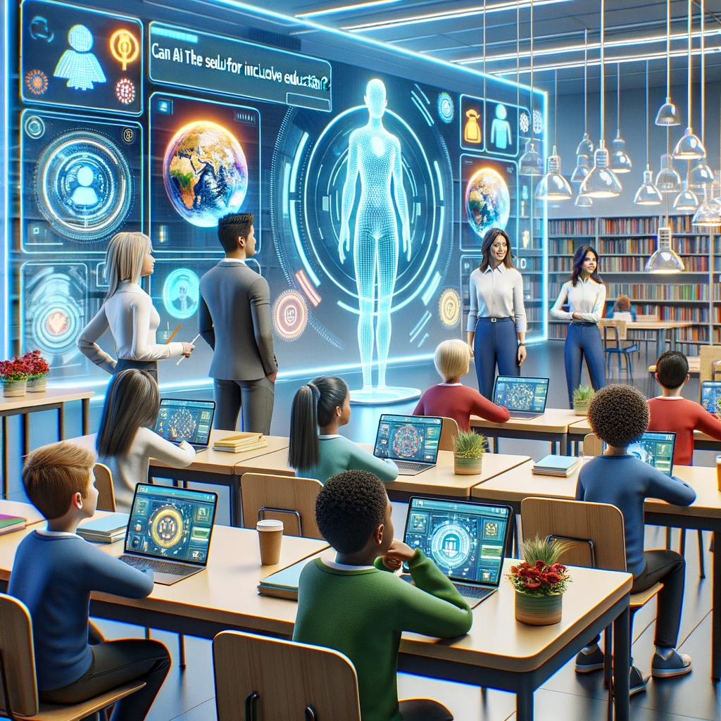 ¿La IA puede ser la solución para personalizar‍ la educación inclusiva?