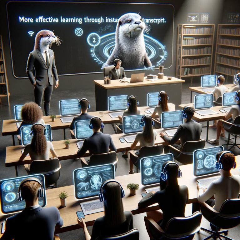 Otter.ai en Clases: Transcripciones Instantáneas para un Aprendizaje Más Eficaz