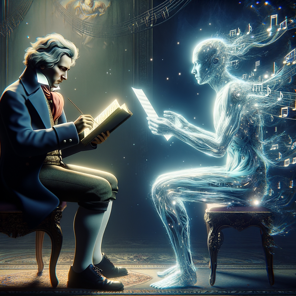 Ludwig van Beethoven en IA: Conversa sobre la Música del Genio Sordo
