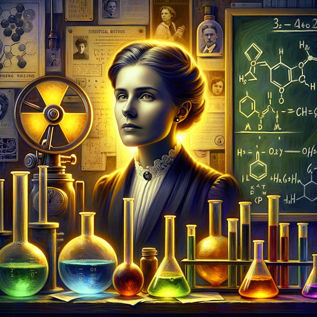 Marie Curie en IA: Ciencia, Descubrimientos y Revoluciones