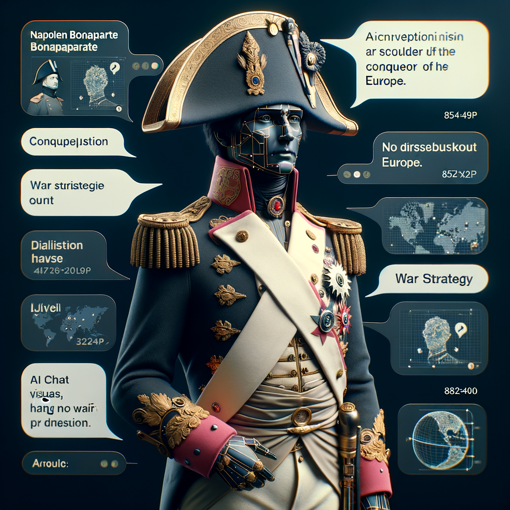 Napoleón Bonaparte en Chat IA: Las Estrategias del Conquistador de Europa