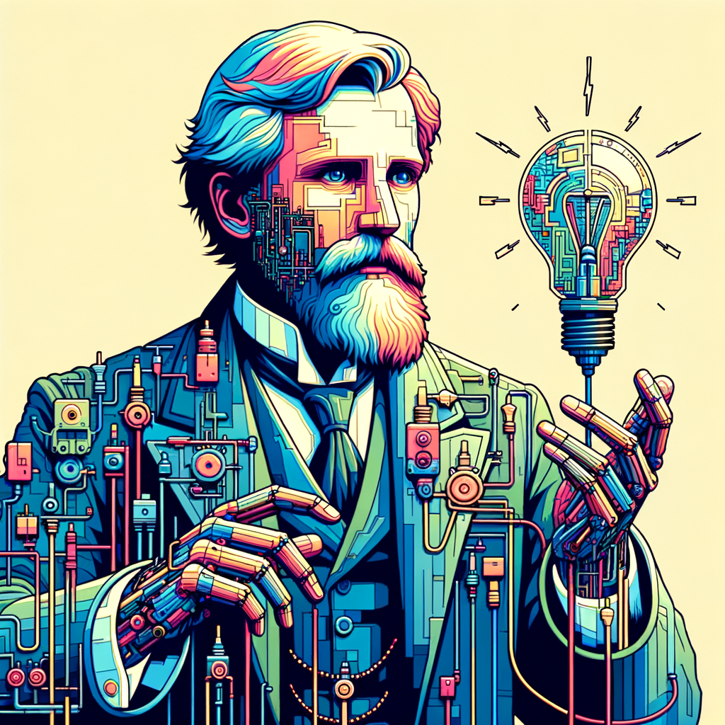 Nikola Tesla en IA: El Genio de la Electricidad Te Explica su Visión
