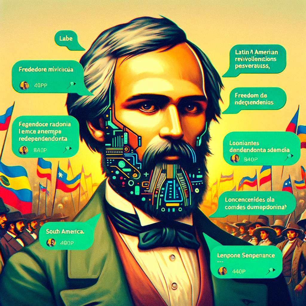 Simón Bolívar en Chat IA: Libertad e Independencia en América Latina