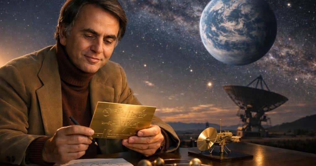 Carl Sagan y el mensaje al espacio: qué enviamos realmente