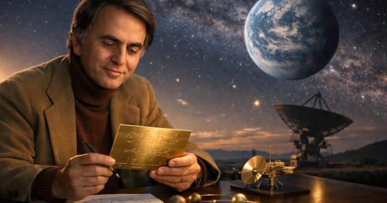 Carl Sagan y el mensaje al espacio: qué enviamos realmente