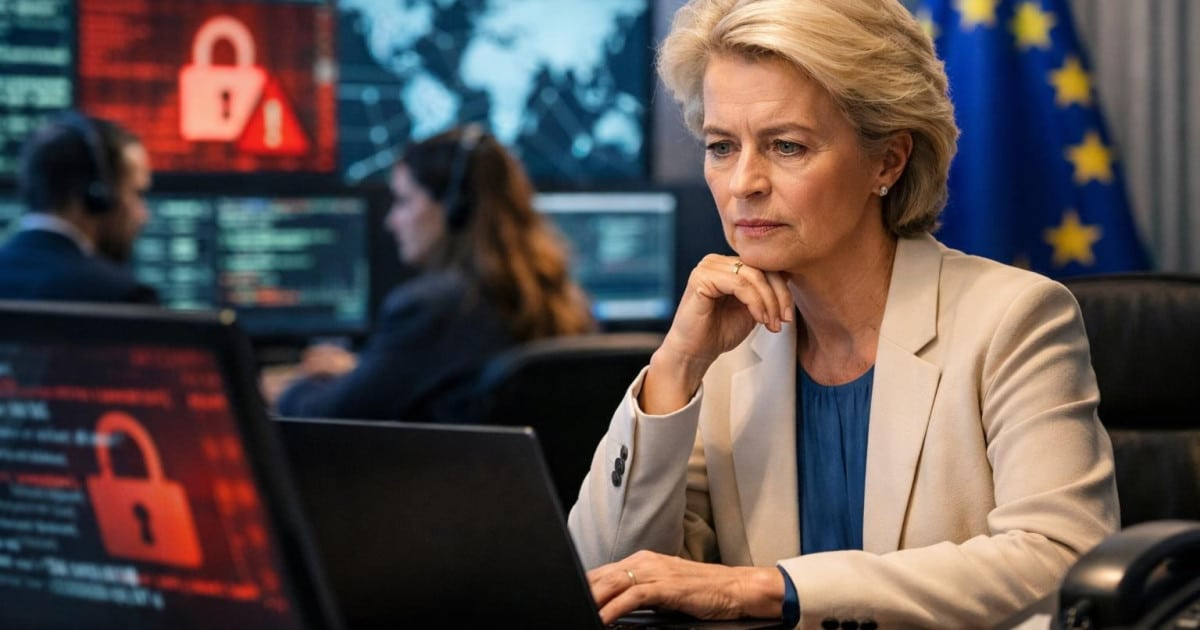 El ciberataque a Ursula von der Leyen y su respuesta