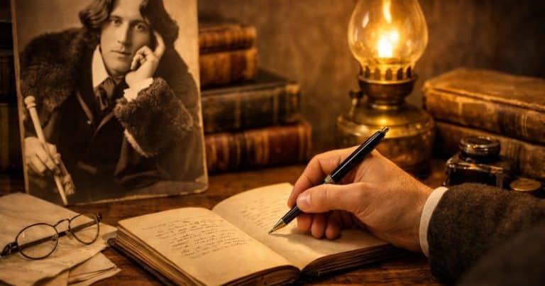 La mejor frase de Oscar Wilde sobre escribir (y por qué es tan famosa)