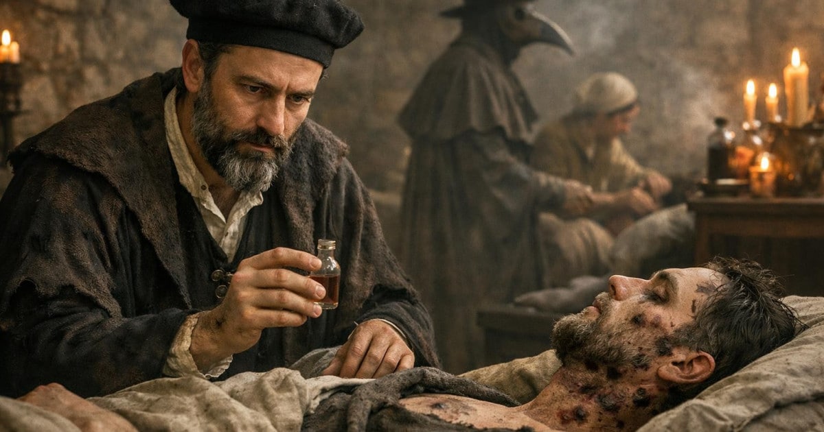 Nostradamus antes de sus profecías: médico durante la peste negra
