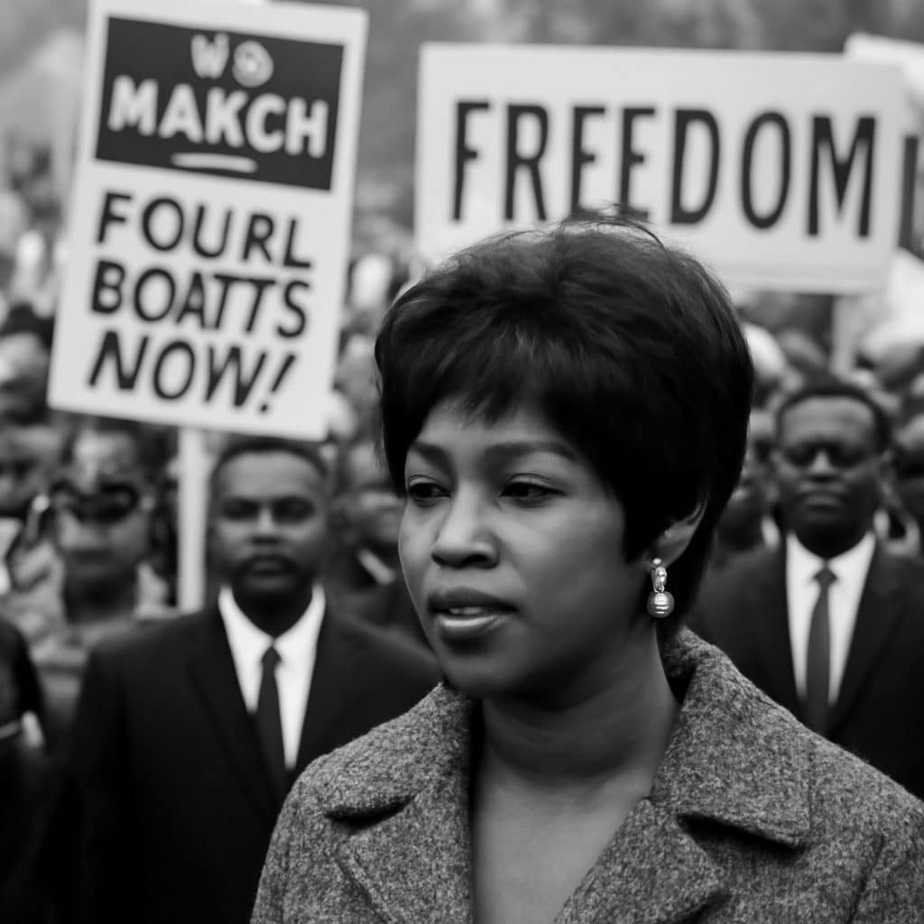 Aretha Franklin en los años sesenta, símbolo musical vinculado a la lucha por los derechos civiles