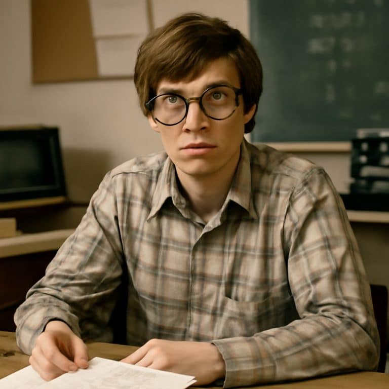 Fotografía de Bill Gates joven en sus primeros años, antes de fundar Microsoft.