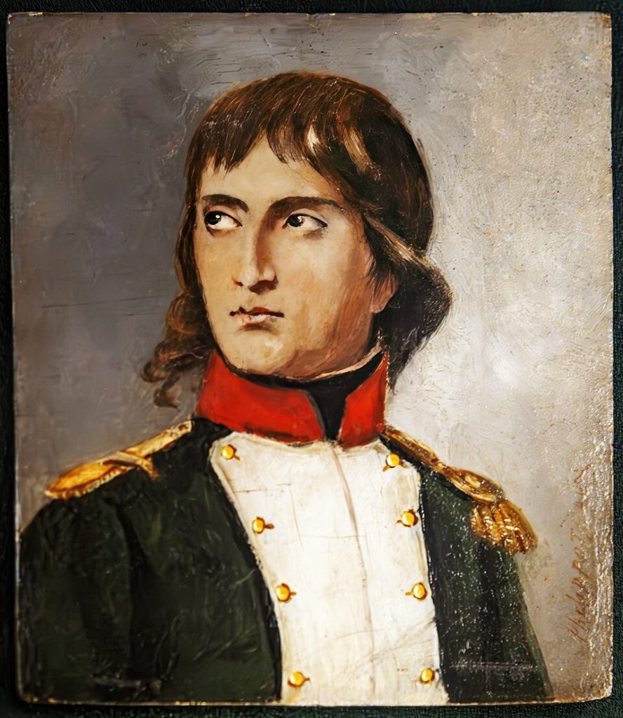 Retrato histórico de Napoleón Bonaparte, protagonista de los errores que precipitaron la caída de su imperio.