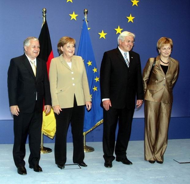 Retrato de Angela Dorothea Merkel, política alemana, en una imagen institucional sobria