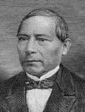 Retrato de Benito Juárez, figura clave de la historia de México en el siglo XIX.