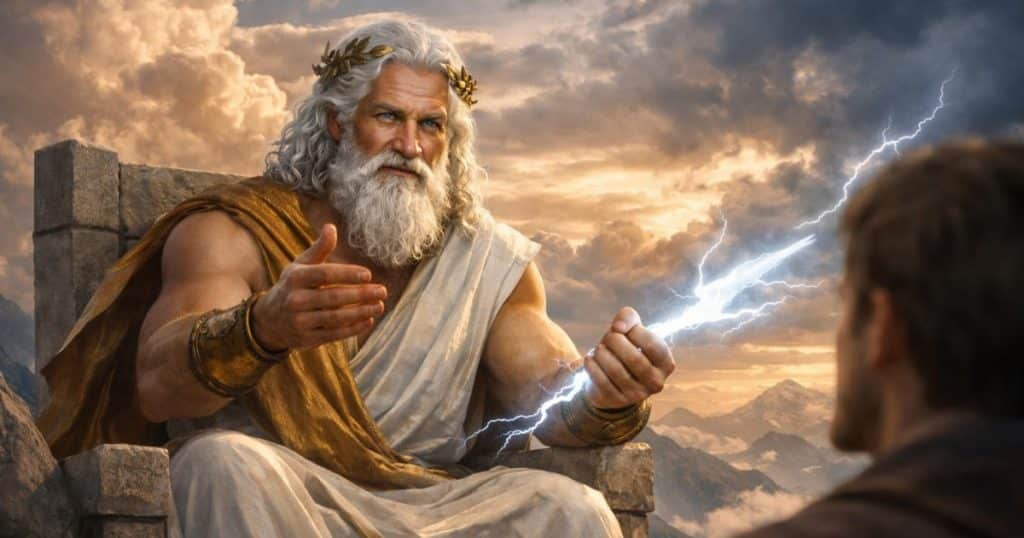 ¿Qué te diría Zeus sobre el poder? ¡Descúbrelo hablando con el dios de dioses!