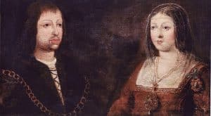 Representación de la proclamación de Isabel la Católica como reina de Castilla en 1474.