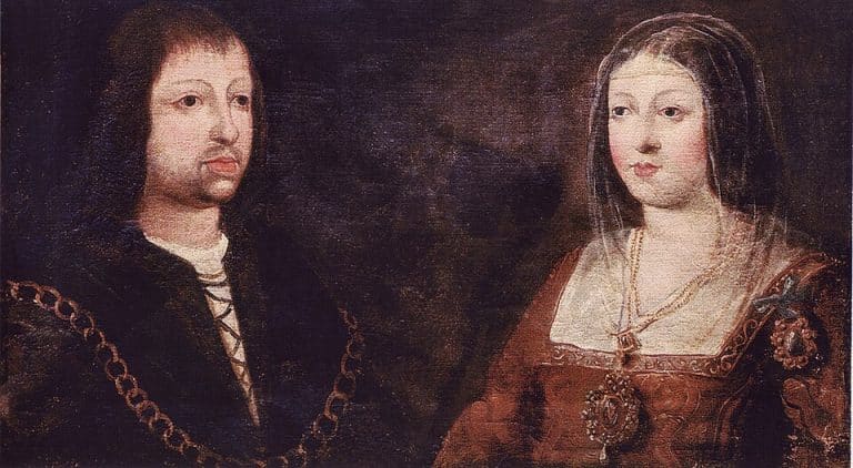 Representación de la proclamación de Isabel la Católica como reina de Castilla en 1474.
