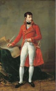 Retrato de Napoleón Bonaparte durante su ascenso al poder tras el 18 de Brumario